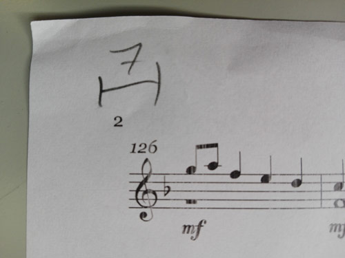 Number of rests on the previous page